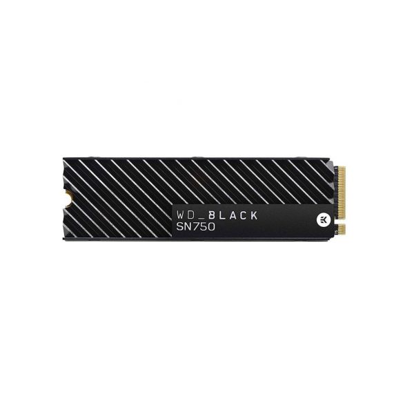 SSD M.2 2280 PCIe NVMe WD 500GB Black SN750 c/heatsink-3430R/2600W-420K/380K IOPs